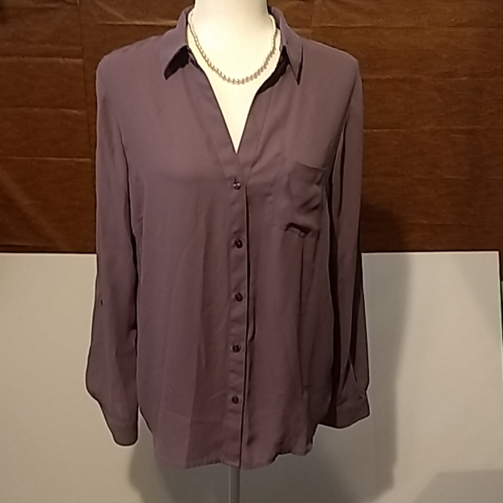 Sheer Lilac Blouse